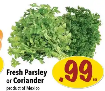 Farm Boy Fresh Parsley or Coriander offer