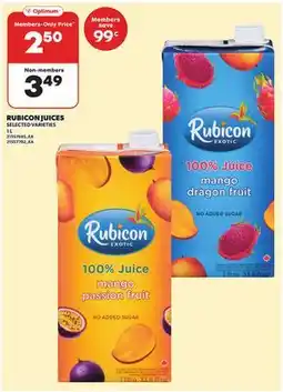 Loblaws RUBICON JUICES, 1 L offer