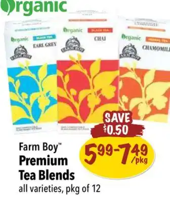 Farm Boy Farm Boy Premium Tea Blends offer