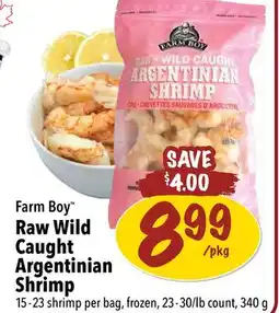 Farm Boy Farm Boy Raw Wild Caught Argentinian Shrimp offer