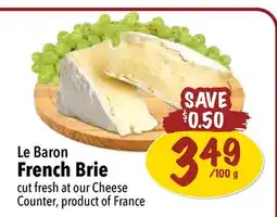 Farm Boy Le Baron French Brie offer