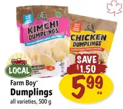 Farm Boy Farm Boy Dumplings offer