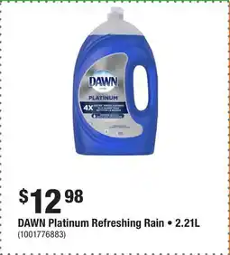 Home Depot DAWN Platinum Refreshing Rain • 2.21L offer