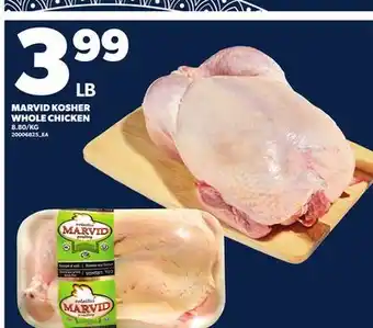 Loblaws MARVID KOSHER WHOLE CHICKEN offer