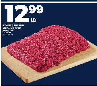 Loblaws KOSHER MEDIUM GROUND BEEF offer