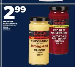 Loblaws FOODFEST HORSERADISH, 250 ML offer