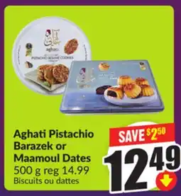 Chalo FreshCo Aghati Pistachio Barazek or Maamoul Dates 500 g offer