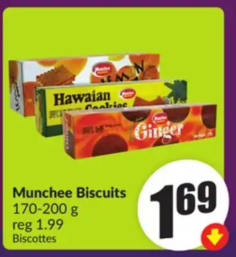 Chalo FreshCo Munchee Biscuits 170-200 g offer