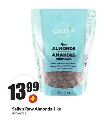 Chalo FreshCo Sally's Raw Almonds 1 kg offer