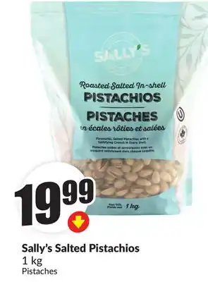 Chalo FreshCo Sally's Salted Pistachios 1 kg offer