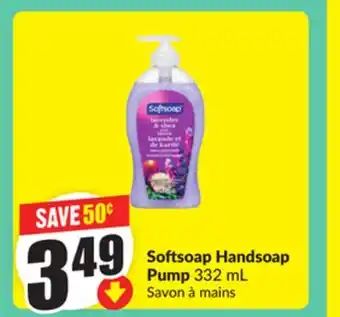 Chalo FreshCo Softsoap Handsoap Pump 332 mL offer