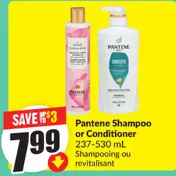 Chalo FreshCo Pantene Shampoo or Conditioner 237-530 mL offer