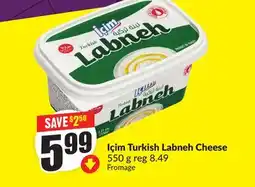 Chalo FreshCo Icim Turkish Labneh Cheese 550 g offer