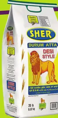 Chalo FreshCo Sher Desi Style Atta 9.07 kg offer