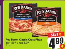 Chalo FreshCo Red Baron Classic Crust Pizza 584-597 g offer