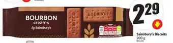 Chalo FreshCo Sainsbury's Biscuits 200 g offer