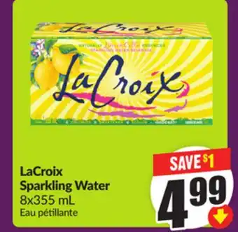 Chalo FreshCo LaCroix Sparkling Water 8x355 mL offer