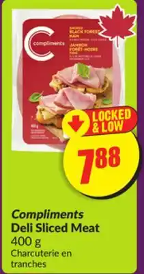 Chalo FreshCo Compliments Deli Sliced Meat 400 g offer