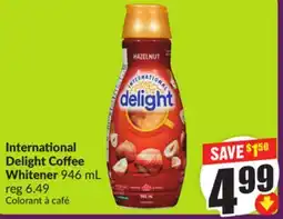 Chalo FreshCo International Delight Coffee Whitener 946 mL offer