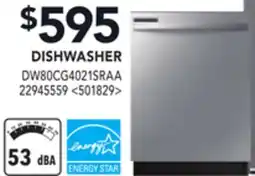 RONA SAMSUNG DISHWASHER offer