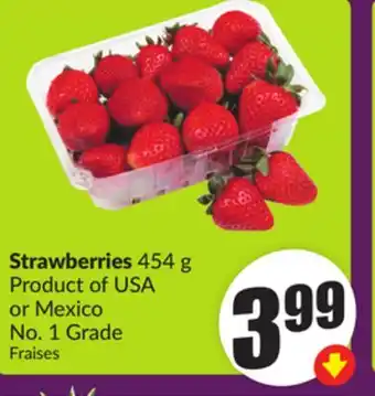 Chalo FreshCo Strawberries 454 g Product of USA or Mexico No. 1 Grade offer