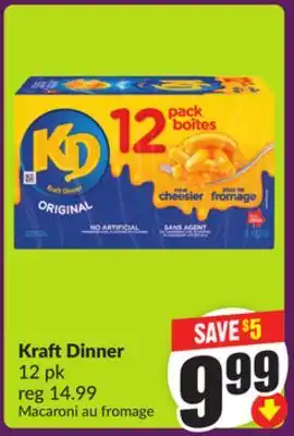 Chalo FreshCo Kraft Dinner 12 pk offer