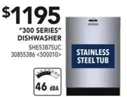 RONA 300 SERIES DISHWASHER offer