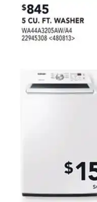 RONA SAMSUNG 5-CU. FT. WASHER offer