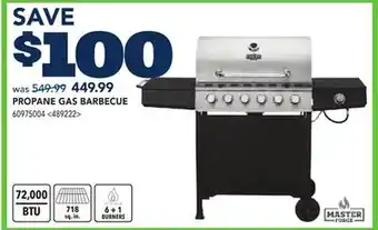 RONA MASTER FORGE PROPANE GAS BARBECUE offer