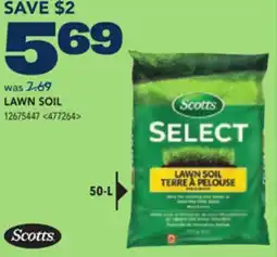 RONA SCOTTS LAWN SOIL offer