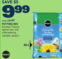 RONA MIRACLE-GRO POTTING MIX offer