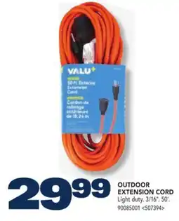 RONA OUTDOOR EXTENSION CORD offer