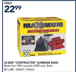 RONA 32-BOX CONTRACTOR GARBAGE BAGS offer