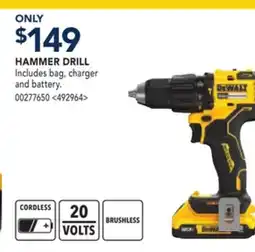 RONA DEWALT HAMMER DRILL offer