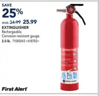 RONA EXTINGUISHER offer