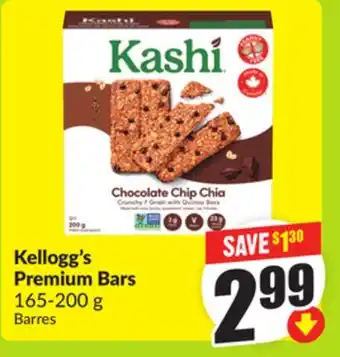 FreshCo Kellogg's Premium Bars 165-200 g offer