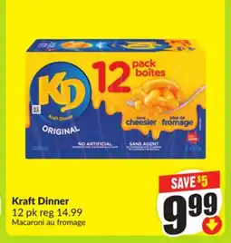 FreshCo Kraft Dinner 12 pk offer