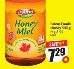 FreshCo Salem Foods Honey 500 g offer