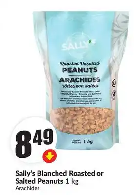 FreshCo Sally's Blanched Roasted or Salted Peanuts 1 kg offer