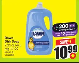 FreshCo Dawn Dish Soap 2.21-2.64 L offer