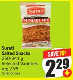 FreshCo Surati Salted Snacks 250-341 g Selected Varieties offer