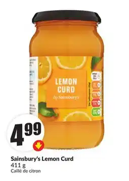 FreshCo Sainsbury's Lemon Curd 411 g offer