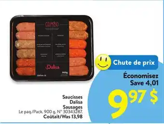 Walmart Dalisa Sausages offer