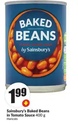 FreshCo Sainsbury's Baked Beans in Tomato Sauce 400 g offer