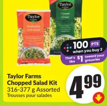 FreshCo Taylor Farms Chopped Salad Kit 316-377 g Assorted offer