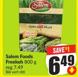 FreshCo Salem Foods Freekeh 800 g offer