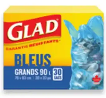 Walmart Glad Blue Recycling or Clear Garbage Bags offer