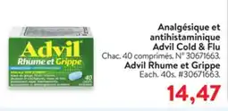 Walmart Advil Rhume at Grippe offer