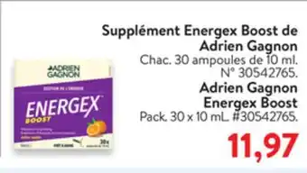 Walmart Adrien Gagnon Energex Boost offer