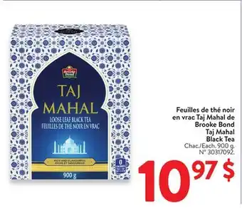 Walmart Brooke Bond Taj Mahal Black Tea offer